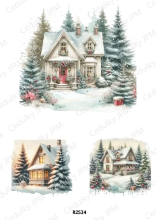 Rýžový a Soft papír A4 pro decoupage- R02534
