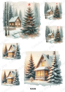 Rýžový a Soft papír A4 pro decoupage- R02536