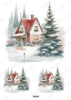 Rýžový a Soft papír A4 pro decoupage- R02541