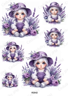 Rýžový a Soft papír A4 pro decoupage- R02542