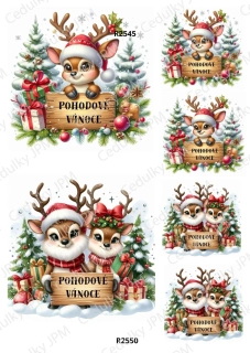Rýžový a Soft papír A4 pro decoupage- R02550