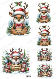 Rýžový a Soft papír A4 pro decoupage- R02551