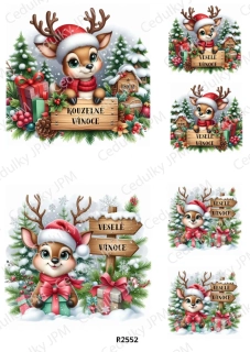Rýžový a Soft papír A4 pro decoupage- R02552