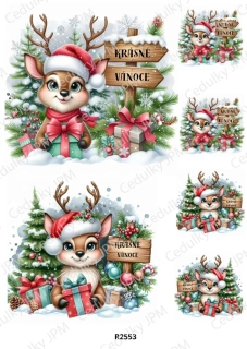 Rýžový a Soft papír A4 pro decoupage- R02553