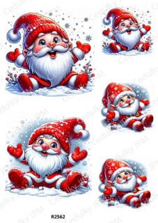 Rýžový a Soft papír A4 pro decoupage- R02562