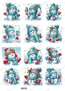 Rýžový a Soft papír A4 pro decoupage- R02570
