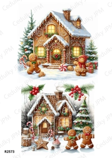 Rýžový a Soft papír A4 pro decoupage- R02573