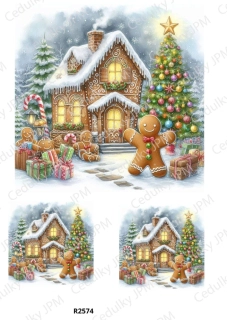 Rýžový a Soft  papír  A4 pro decoupage- R02574
