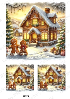Rýžový a Soft  papír  A4 pro decoupage- R02575