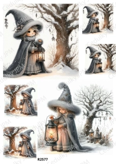 Rýžový a Soft papír A4 pro decoupage- R02577