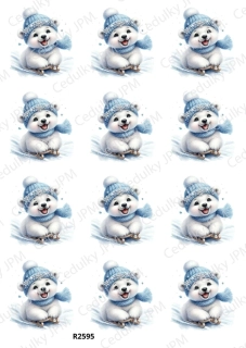 Rýžový a Soft  papír  A4 pro decoupage- R03001