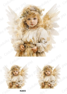 Rýžový a Soft  papír  A4 pro decoupage- R02603