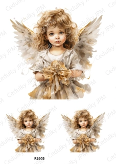 Rýžový a Soft  papír  A4 pro decoupage- R02605