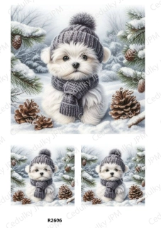 Rýžový a Soft papír A4 pro decoupage- R02606