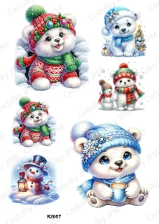 Rýžový a Soft papír A4 pro decoupage- R02607