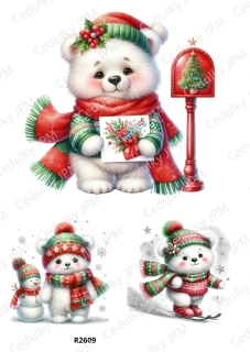 Rýžový a Soft papír A4 pro decoupage- R02609