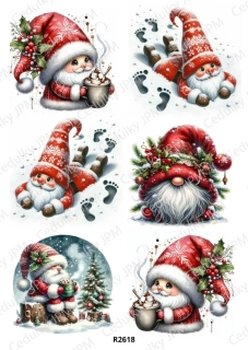 Rýžový a Soft papír A4 pro decoupage- R02618