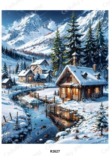 Rýžový a Soft  papír  A4 pro decoupage- R02627