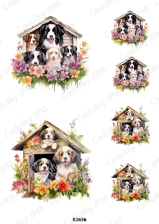 Rýžový a Soft  papír  A4 pro decoupage- R02636