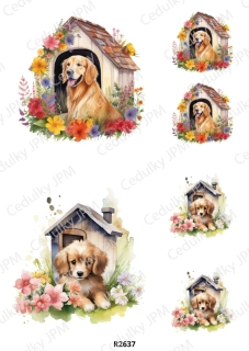 Rýžový a Soft  papír  A4 pro decoupage- R02637