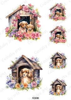 Rýžový a Soft papír A4 pro decoupage- R02638