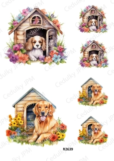 Rýžový a Soft  papír  A4 pro decoupage- R02639