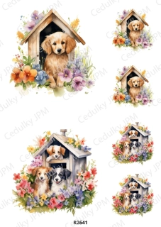 Rýžový a Soft papír A4 pro decoupage- R02641