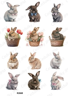 Rýžový a Soft papír A4 pro decoupage- R02668