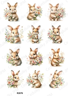 Rýžový a Soft papír A4 pro decoupage- R02676