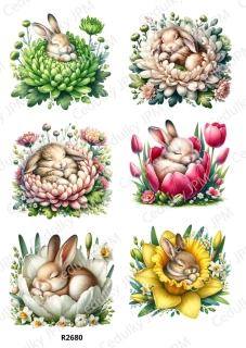 Rýžový a Soft papír A4 pro decoupage- R02680