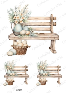 Rýžový a Soft  papír  A4 pro decoupage- R02695