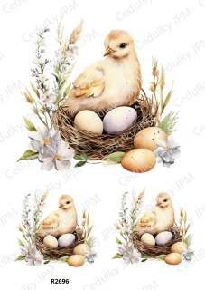 Rýžový a Soft  papír  A4 pro decoupage- R02696