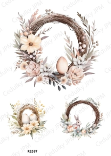 Rýžový a Soft papír A4 pro decoupage- R02697