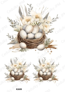 Rýžový a Soft papír A4 pro decoupage- R02699