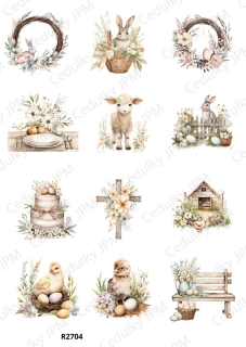 Rýžový a Soft papír A4 pro decoupage- R02704