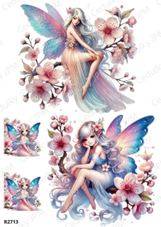 Rýžový a Soft papír A4 pro decoupage- R02713