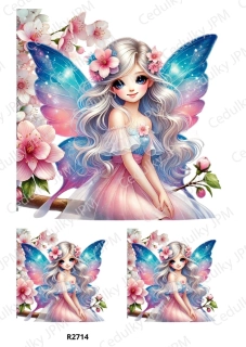 Rýžový a Soft papír A4 pro decoupage- R02714