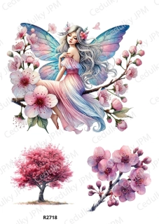 Rýžový a Soft papír A4 pro decoupage- R02718