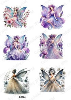 Rýžový a Soft  papír  A4 pro decoupage- R02724