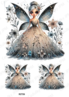Rýžový a Soft  papír  A4 pro decoupage- R02726