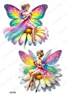 Rýžový a Soft  papír  A4 pro decoupage- R02729