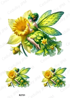 Rýžový a Soft  papír  A4 pro decoupage- R02731