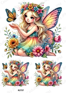 Rýžový a Soft papír A4 pro decoupage- R02737