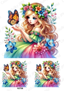 Rýžový a Soft  papír  A4 pro decoupage- R02738