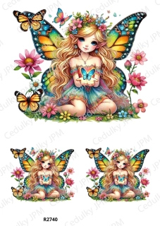 Rýžový a Soft papír A4 pro decoupage- R02740
