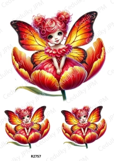 Rýžový a Soft papír A4 pro decoupage- R02757