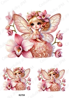 Rýžový a Soft  papír  A4 pro decoupage- R02759