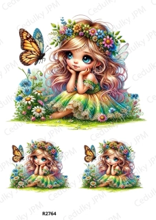 Rýžový a Soft papír A4 pro decoupage- R02764