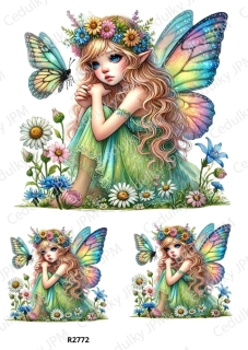 Rýžový a Soft papír A4 pro decoupage- R02772