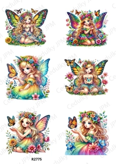 Rýžový a Soft papír A4 pro decoupage- R02775